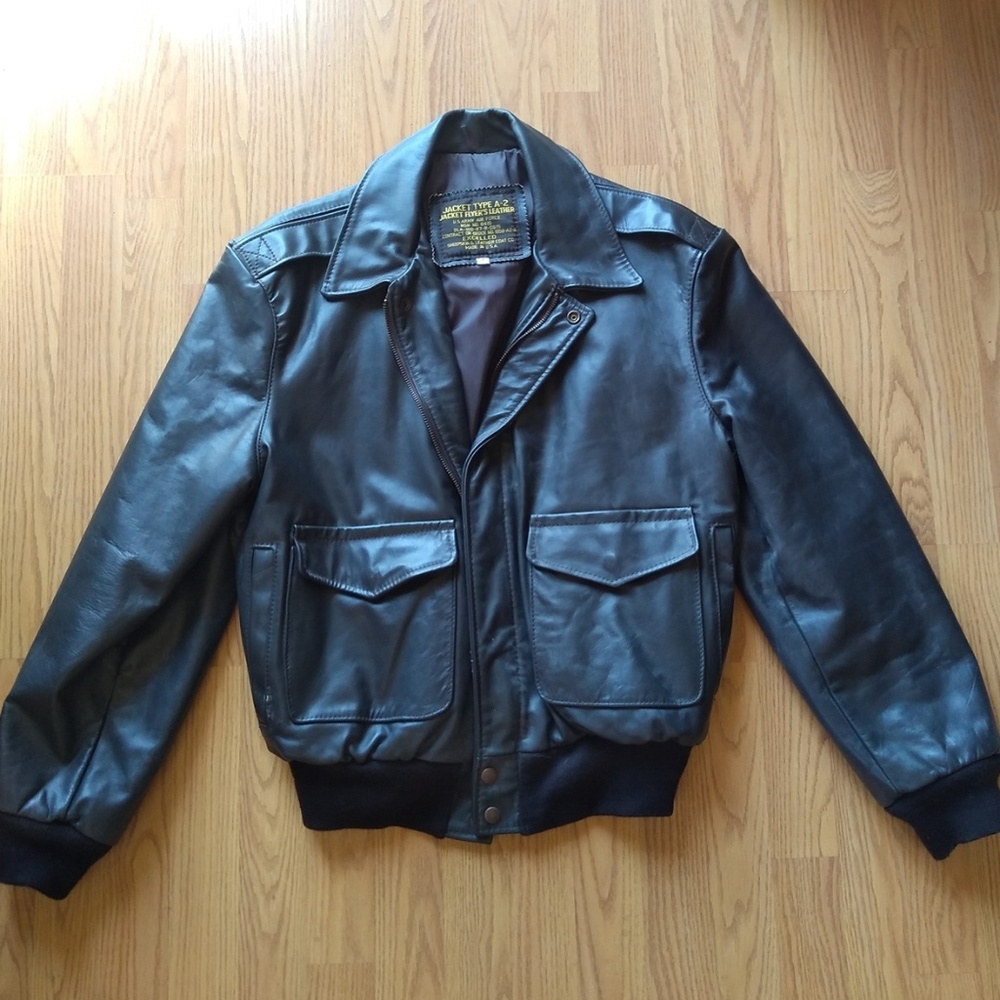 Leather US Army Air Force Jacket